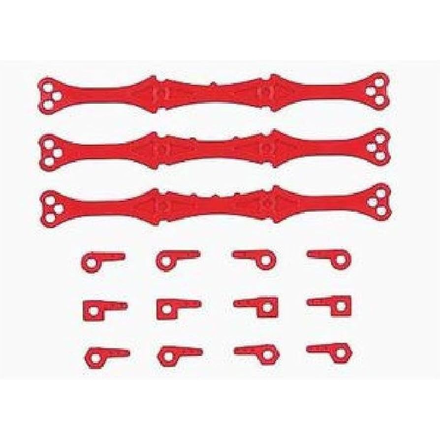 ตัวเพิ่มองศา "สี่แดง" Tamiya 15373 - Roller Angle Adjuster Plate Set ของใหม่แท้100% ก่อนปรับราคา