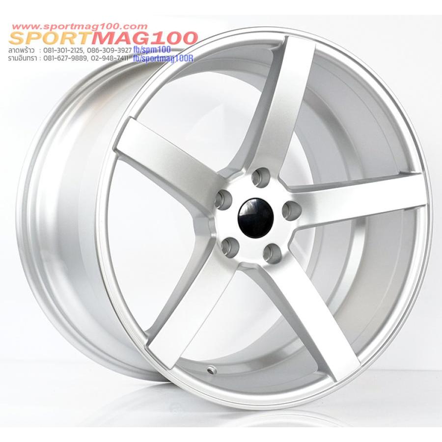 ล้อแม็กซ์ SSW CV3 5รู120 สีเงินหน้าเงา F8.5 R10-20นื้ว ET35/40[21263]