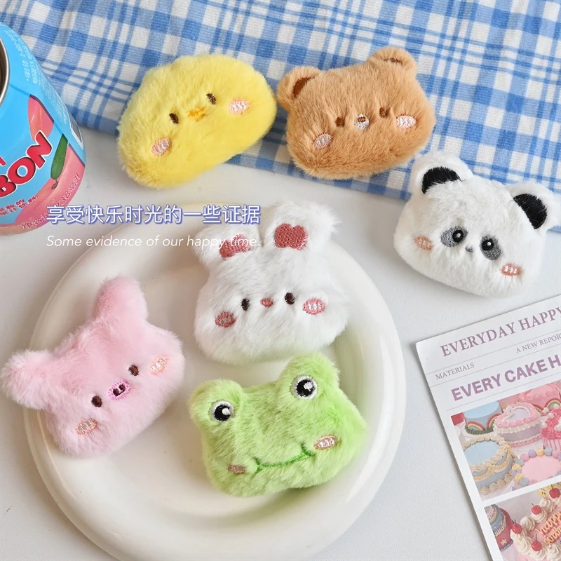 เข็มกลัดตุ๊กตาหมี กบ แมว กระต่าย สำหรับตกแต่งกระเป๋า DIY thumbnail 6
