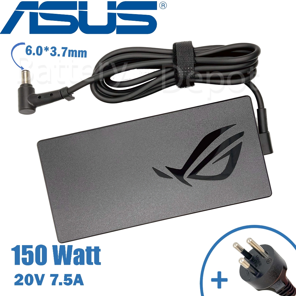 Asus Adapter ของแท้ ROG Strix G531G, G531GD / ROG Strix G15 GL542LI / ROG Zephyrus G14 GA401IH 150W 6.0 สายชาร์จ Asus
