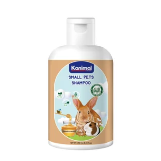[29497] Kanimal Small Pets Shampoo แชมพูสัตว์เลี้ยงเล็ก สูตรอ่อนโยน ช่วยบำรุงขน ลดขนร่วง สำหรับกระต่าย แกสบี้ แฮมสเตอร์