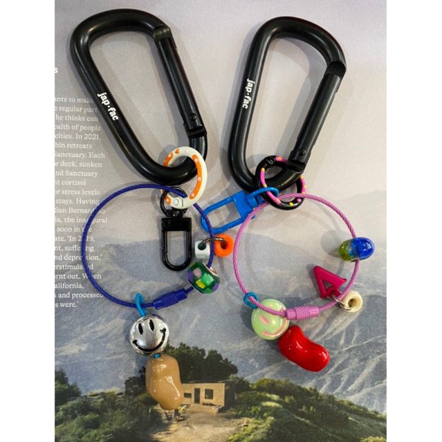 Japfac Keyring with Charm