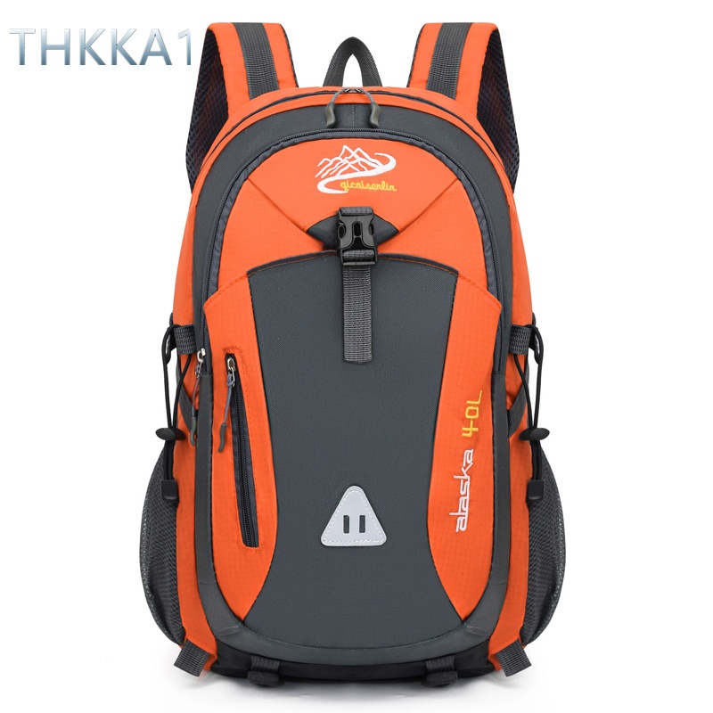 THKKA1-Hot Sale-จัดส่งจากกรุงเทพฯ/กระเป๋าเป้เดินป่ากลางแจ้งความจุขนาดใหญ่/กระเป๋านักเรียนทำจากวัสดุทนทานต่อการสึกหรอ ควา