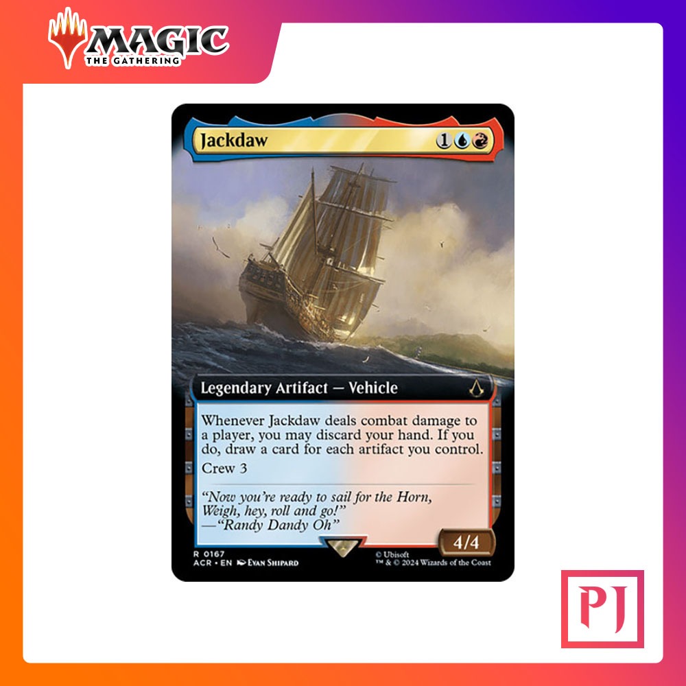 [MTG] Jackdaw (Extended Art) [ACR] [MULTI] [RARE] [NORMAL] [ENG] (การ์ดเมจิค / Magic the Gathering)