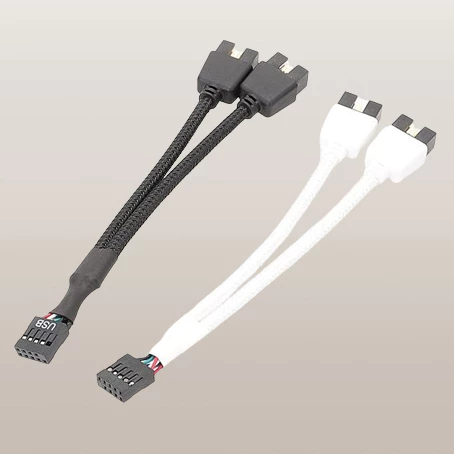 สายพ่วง/สาย Y/ สายแปลง USB2.0 Header 1 ออก 2 หัว