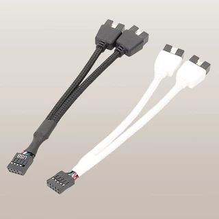 สายพ่วง/สาย Y/ สายแปลง USB2.0 Header 1 ออก 2 หัว