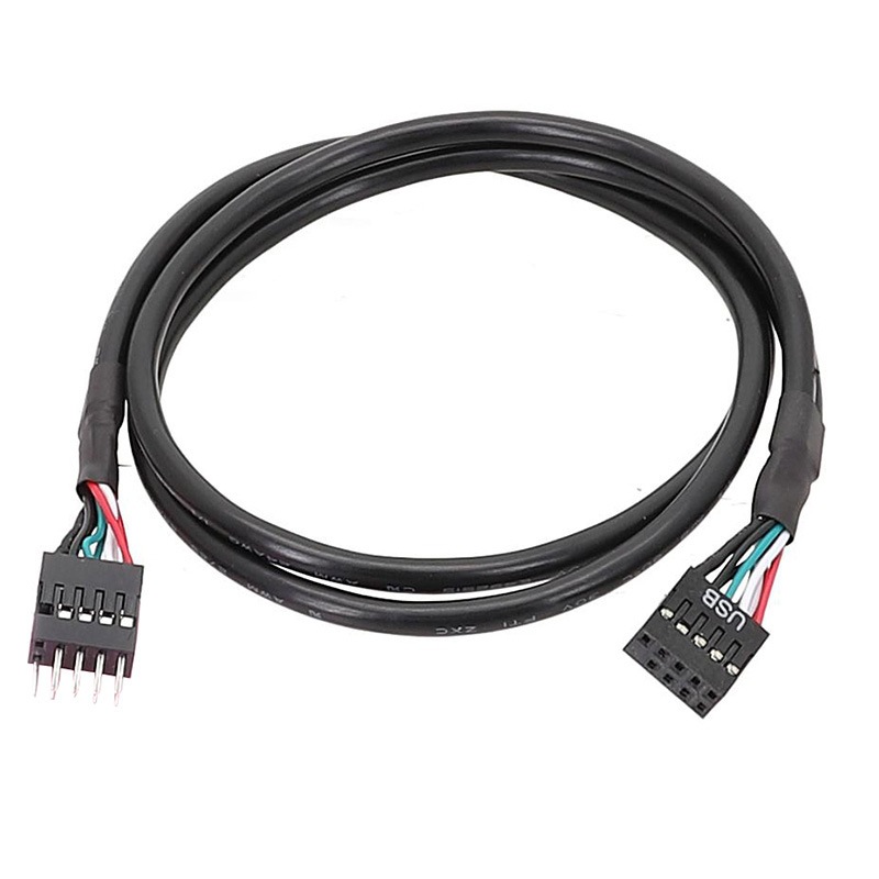 สายต่อ USB2.0 9Pin สำหรับช่องหน้าเคส USB Front panel