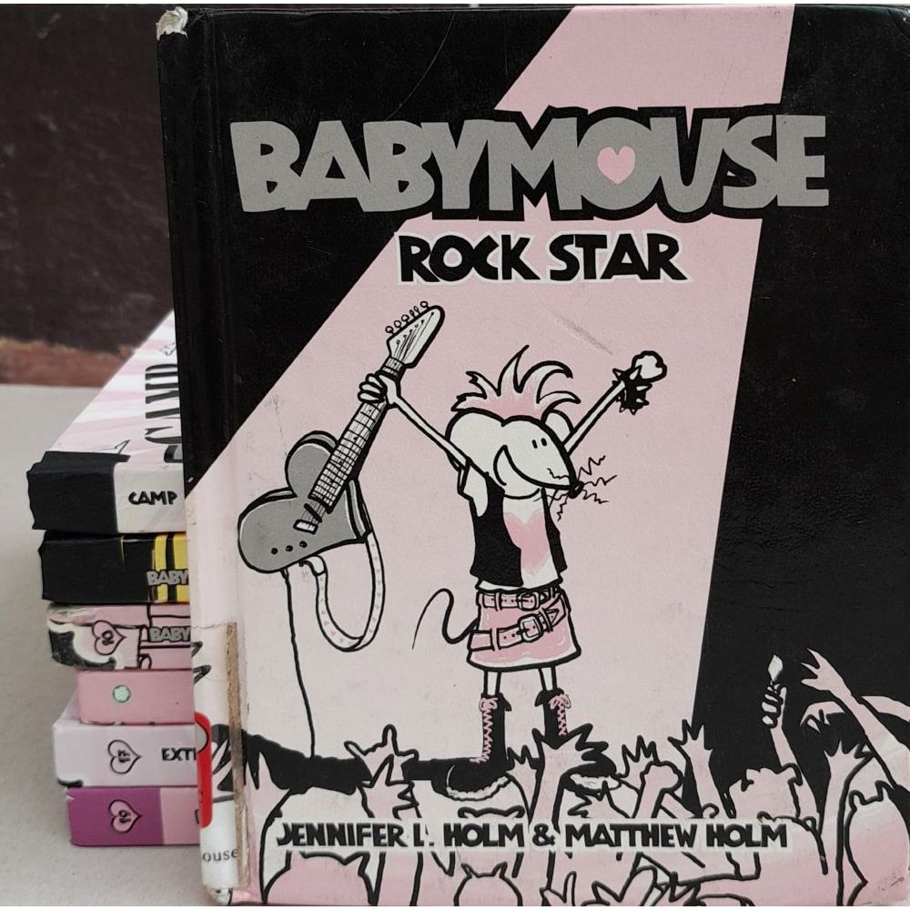 h87 Babymouse Fiction หนังสือมือสอง ปกแข็ง