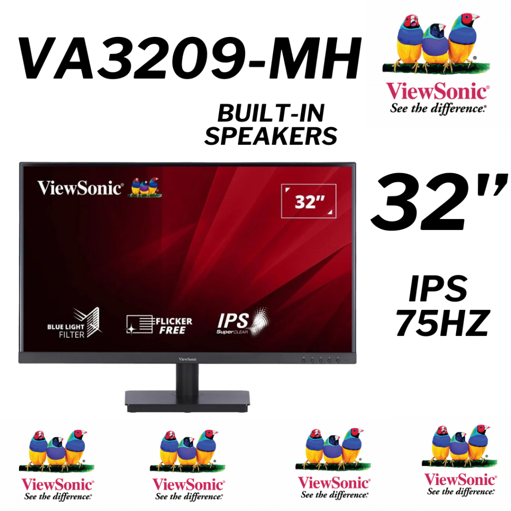 VA3209-MH 32” FHD Monitor with Built-In Speakers