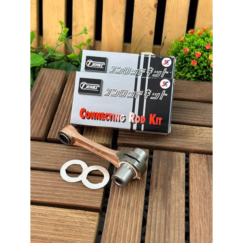 ก้านสูบRXZเท็นกิชุดก้านสูบรถยามาฮ่ารุ่นRXZยี่ห้อTenkiขนาดสลักล่าง22มิล