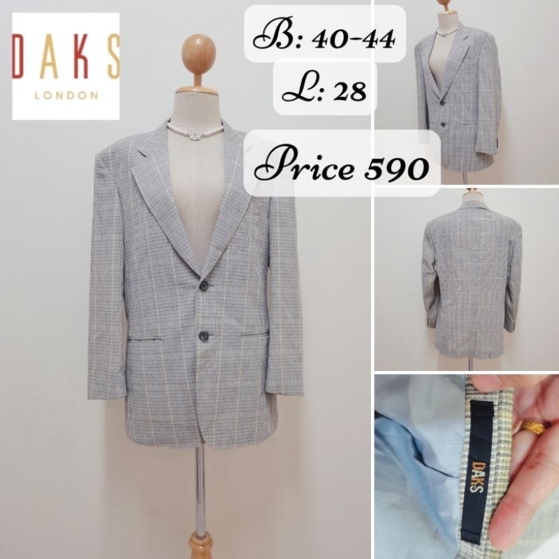 เสื้อสูทผู้ชาย Daks london​