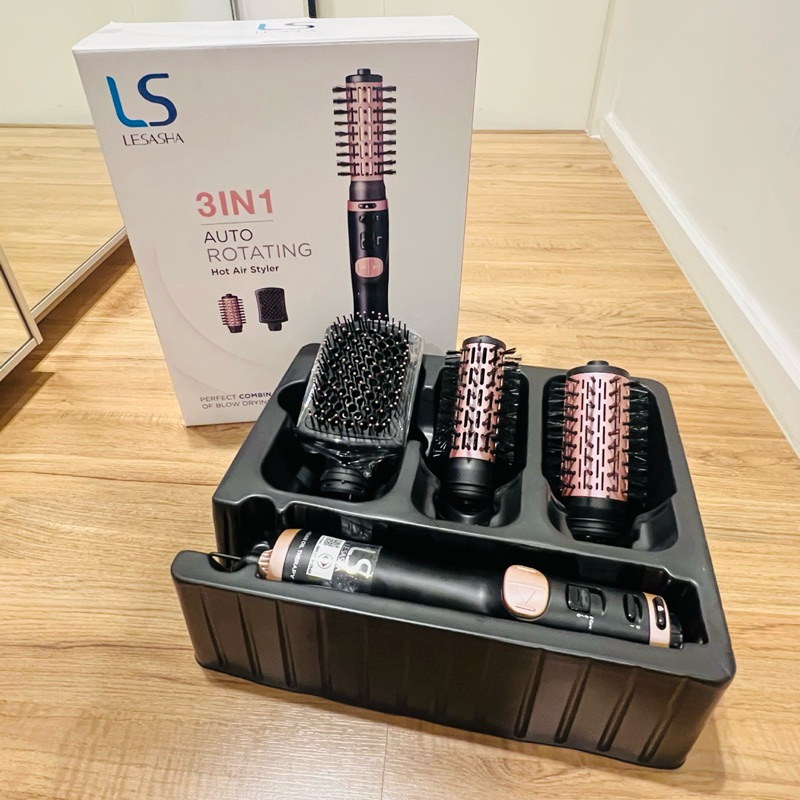 ส่งต่อ Lesasha 3 in 1 auto rotation hot air styler