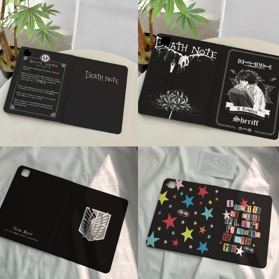 🌼ออกให้ 24 ชม 🌼เคสไอแพด gen9 MIN7 pro11 2024 พร้อมถาดใส่ปากกา เคสไอแพดสีดำ case iPad Air7 Air6 Gen11