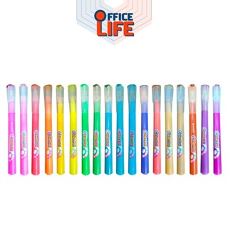 Monami (โมนามิ) ปากกาไฮไลท์ เน้นข้อความ รุ่น Colorful day Hi…