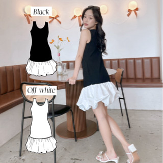 DL33- Ballet dress -ชุดเดรสชายบอลลูน / dressylismm