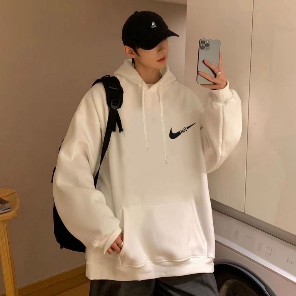K840M เสื้อกันหนาว เสื้อฮู้ด สำหรับผู้ชายและผู้หญิง สกรีนข้างหน้า มีหลายสี มีปลายทาง สินค้าส่งจากไทย