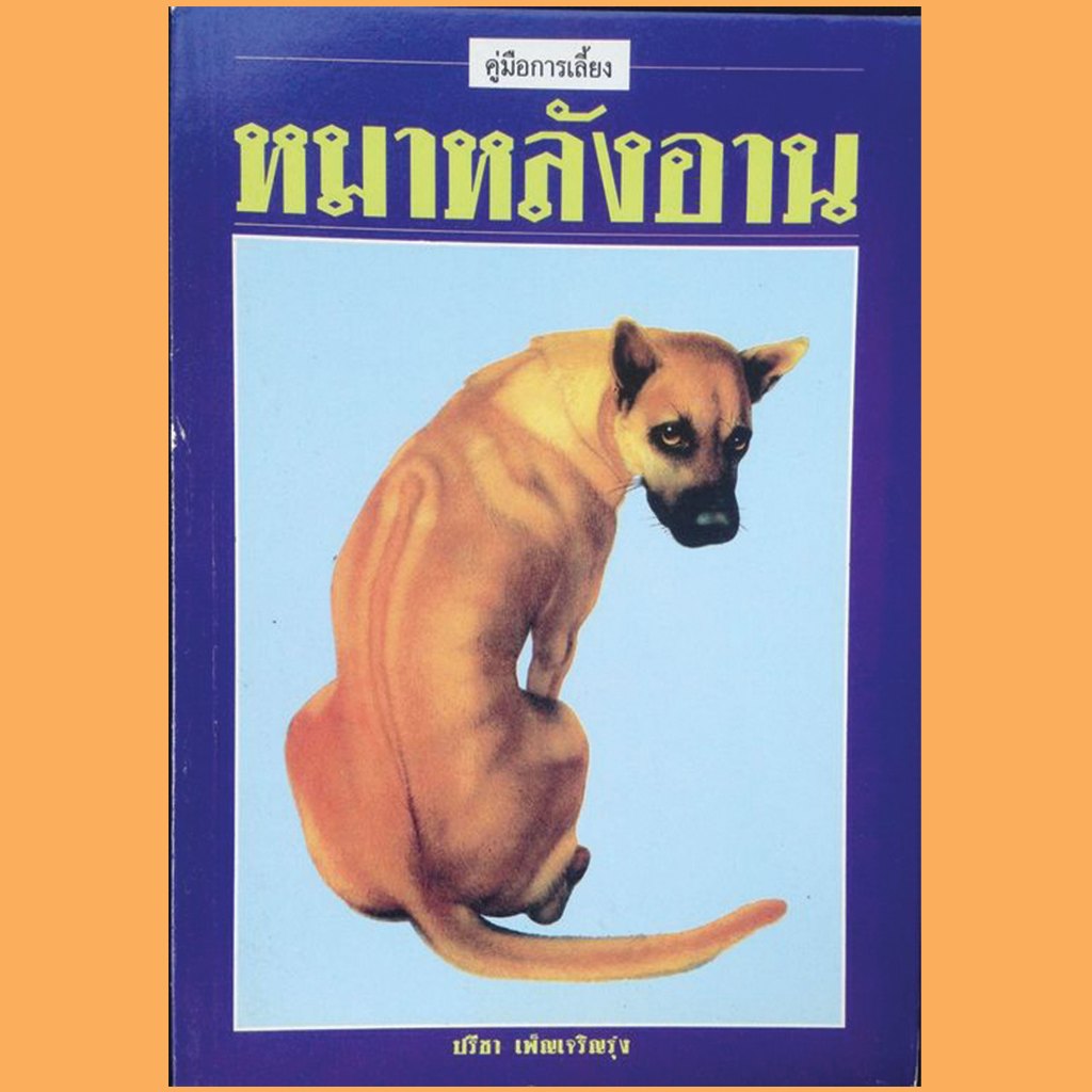 หนังสือคู่มือการเลี้ยง   หมาหลังอาน