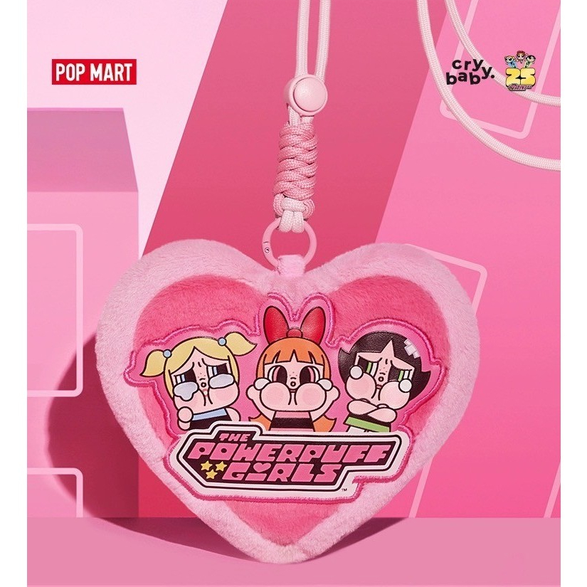 พร้อมส่งจากไทย กระเป๋ามีซิป Cry baby x Power puff girls งานลิขสิทธิ์ของแท้