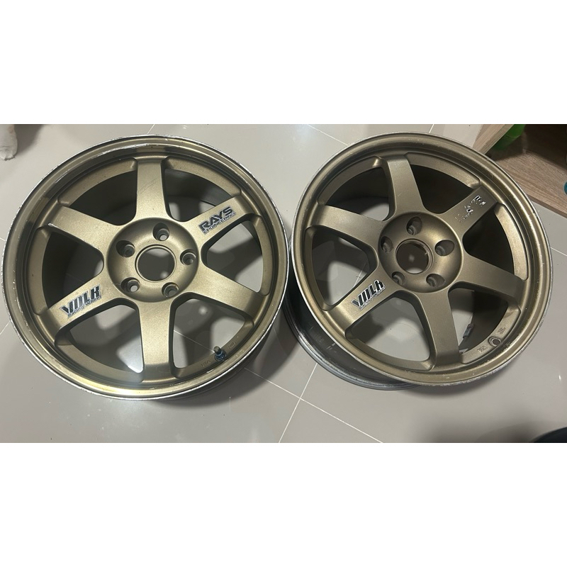 RAYS TE37 ล้อญี่ปุ่นแท้ ขอบ17/5x114.3 (2วง)