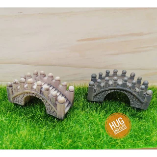อุปกรณ์ตกแต่งสวน สะพาน น้ำตก บ่อน้ำ ป้าย บันได (ราคา/ 1 ชิ้น) ตุ๊กตาแต่งบ้าน สะสม แต่งสวน จัดสวนถาด พร็อพถ่ายรูป