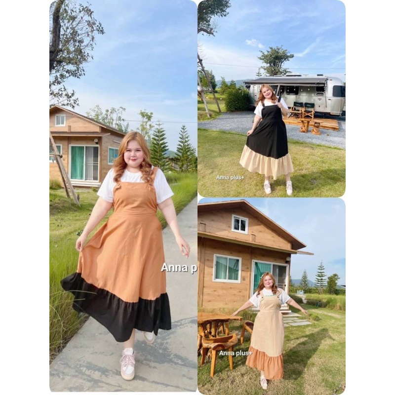 เอี้ยมตัวยาว. เนื้อผ้าสวย ทรงน่ารัก ใส่สบายสุดๆ ผ้าฝ้ายลินิน รอบอก 44-52 นิ้ว