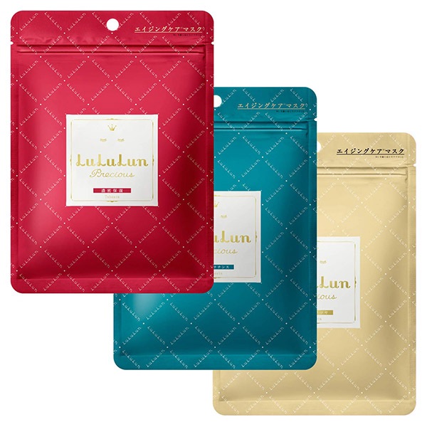 🌸แท้จากญี่ปุ่น🌸LuLuLun Face Mask Precious 7 แผ่น มาสก์สำหรับผิวหน้าสาววัย 30 ปี