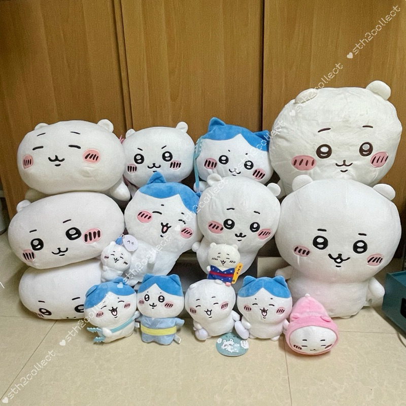 ตุ๊กตาChiikawa, Hachiware, Usagi, Joke bear, nagano มือ2 ตู้ญี่ปุ่น