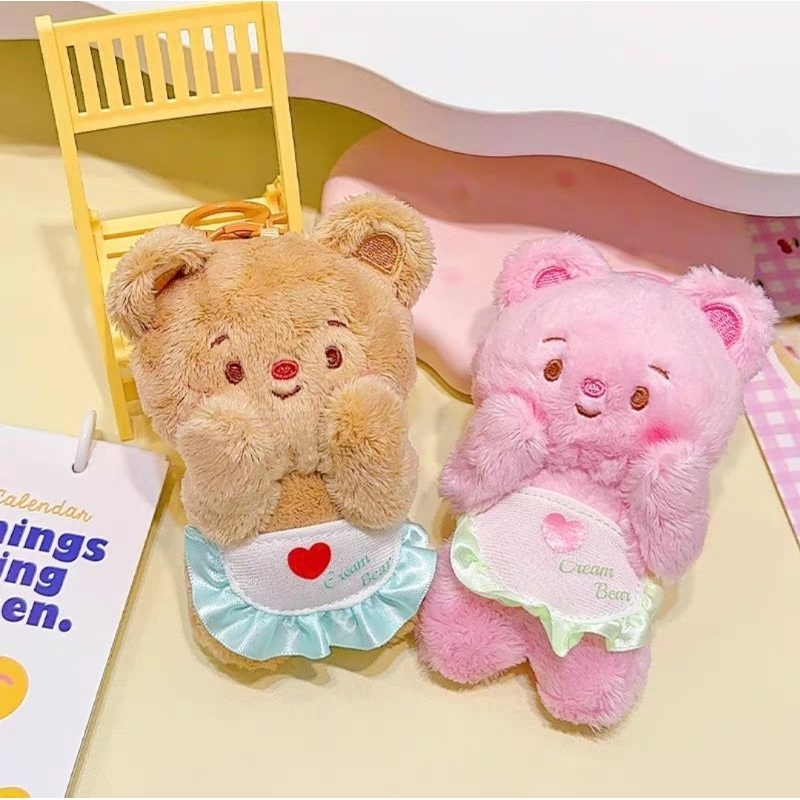พร้อมส่งจากไทย พวงกุญแจน้องเนย Butter Bear งานลิขสิทธ์แท้ งานน่ารักมีหลายแบบ