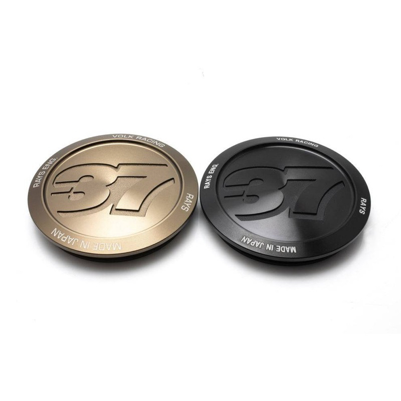 ฝาปิด ดุมล้อ rays te37 แท้ ราคาต่อชิ้น ฝาครอบล้อ volk racing wheel center bore vr cap model 37 bronz