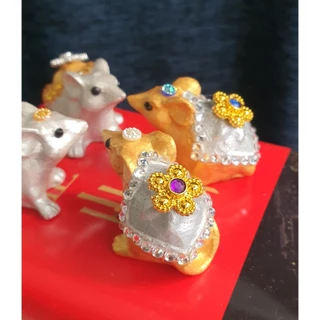 (พร้อมส่ง) หนู​มุสิกะ​ หนูพระพิฆเนศ ถวายพระพิฆเนศ