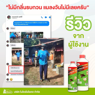 Bactocel 4001 300cc* จุลิทรีย์กำจัดกลิ่นเหม็นคอกสัตว์ แบคโตเซล ลดแมลงวัน กำจัดกลิ่นมูลสัตว์ ลดกลิ่น
