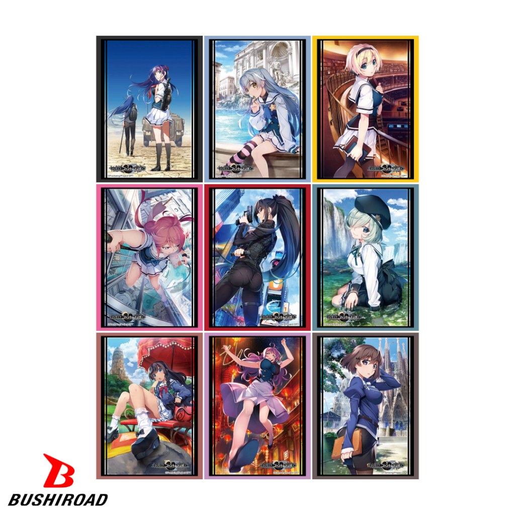 Bushiroad Sleeve Grisaia: Phantom Trigger : Rena, Haruto, Tohka, Sakurako, Murasaki, Maki, Megumi, Taiga, Yuuki, Shiori