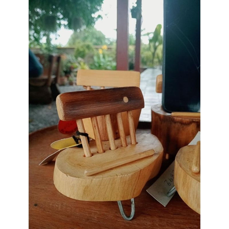 แท่นวางตั้งโทรศัพท์ไม้ไผ่ ที่ครั้งโทรศัพท์ งานhandmade DIY