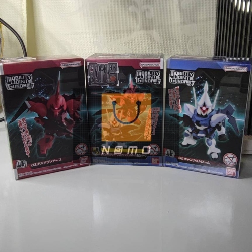 Bandai CandyToy Mobility Joint Gundam Vol.7 - Gelgoog &. Gyan + EX parts for Gelgoog &. Gyan