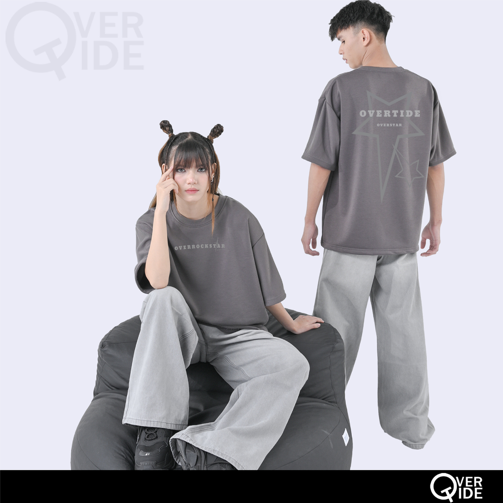 FhunDesign เสื้อยืดโอเวอร์ไซส์ คอลเลกชั่น OVER STAR รูปที่ 3