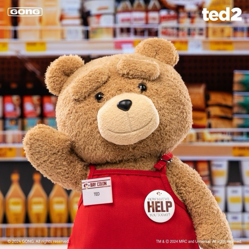 Ted2 Pop Mart ขนาด 30 cm. แท้100% พร้อมส่งจากไทย