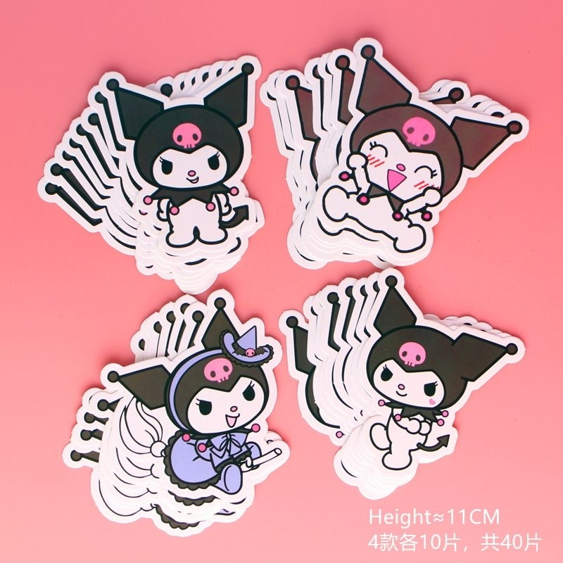 คุโรมิ #ป้ายปักเค้กคุโรมิ #ท๊อปเปอร์ซานริโอ้ #ซานริโอ้ - รูปที่ 2