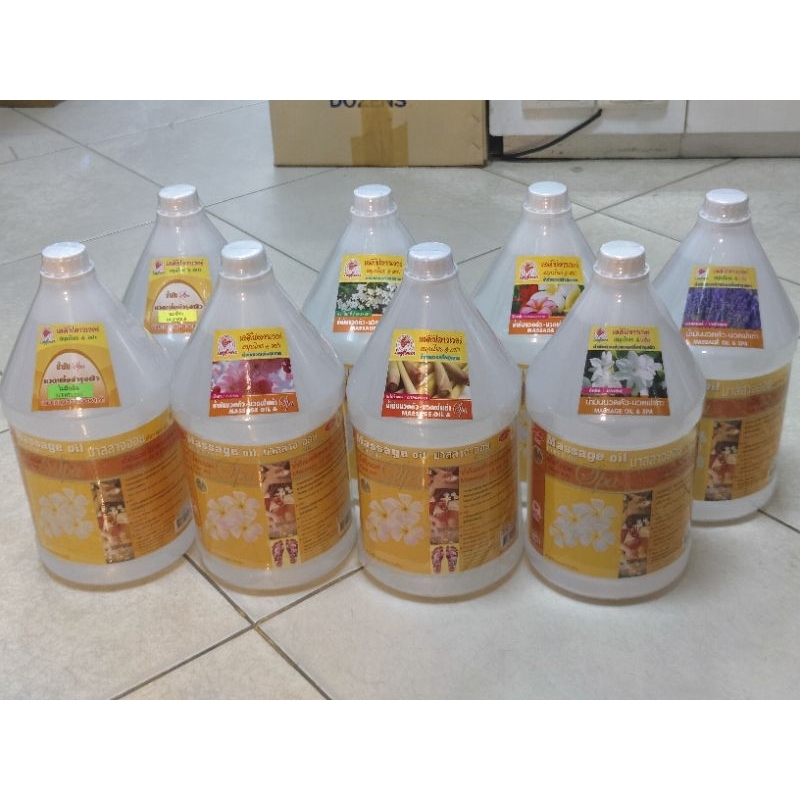เลดี้ฟลาวเวอร์ Massage Oil & Spa น้ำมันนวดตัว - นวดฝ่าเท้า 3300 มล.