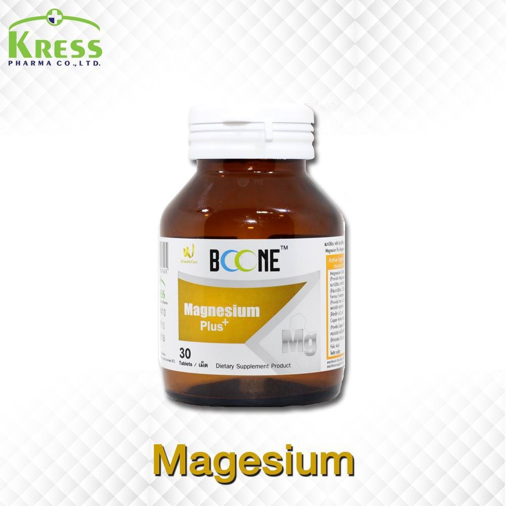 Boone Magnesium plus 30เม็ด