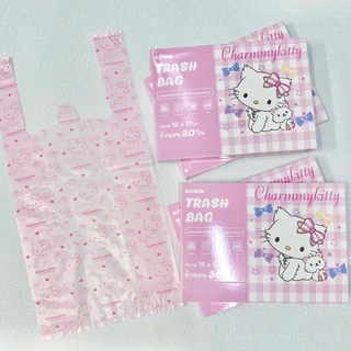 ถุงพลาสติก หูหิ้วพิมพ์ลาย sanrio