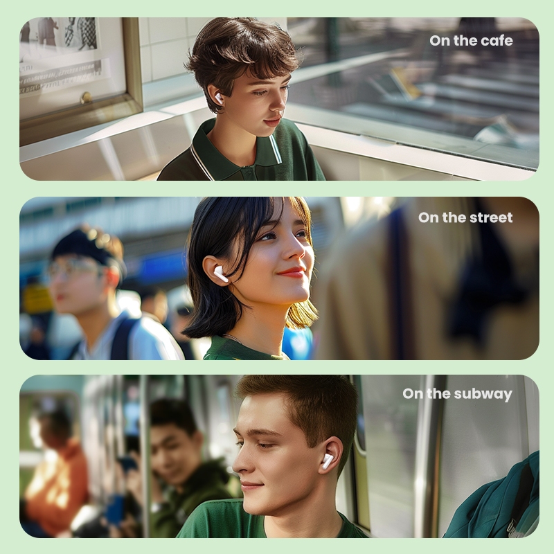 UGREEN Hitune P3 Bluetooth5.4 หูฟังไร้สาย Bluetooth Earphone ตัดเสียงรบกวน หูฟังกันน้ำ รุ่น 45110