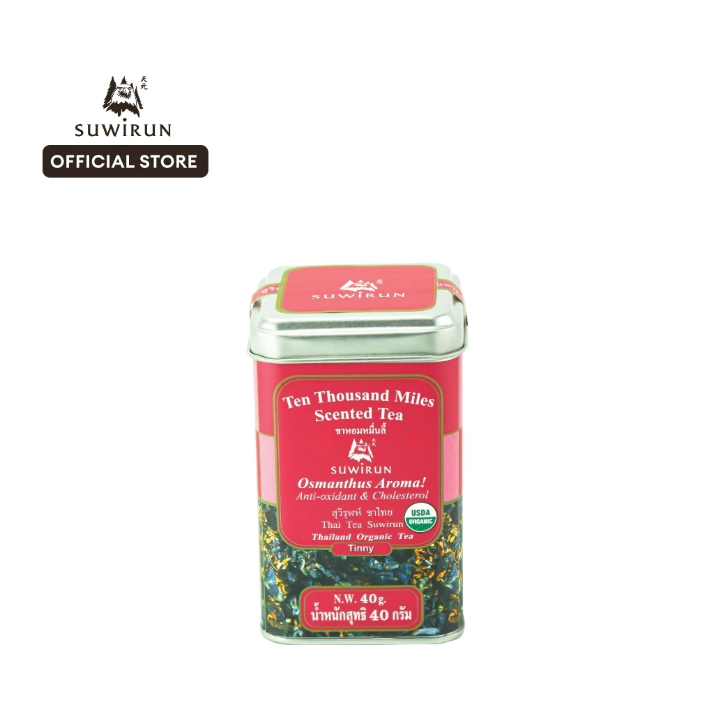 Tinny ชาอูหลงหอมหมื่นลี้ ขนาด 40 กรัม - สุวิรุฬห์ ชาไทย Suwirun Tea