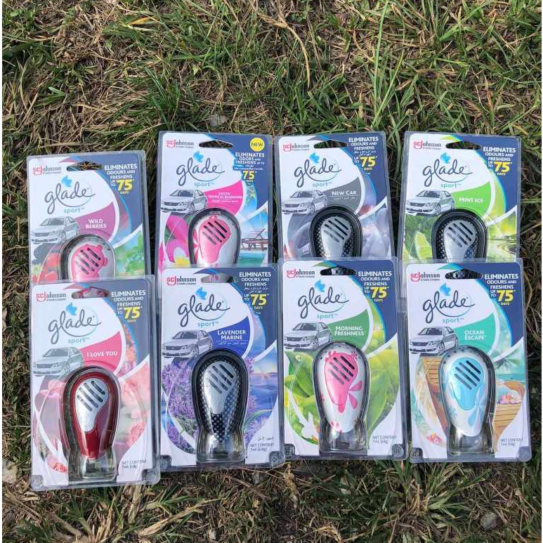 เกลด สปอร์ต น้ำหอมปรับอากาศในรถ 7 มล. Glade Sport Car Air 7 ml.