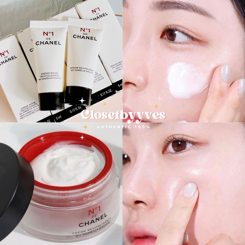 ❤️Chanel N°1 DE Creme Revitalisant Au Camelia Rouge❤️