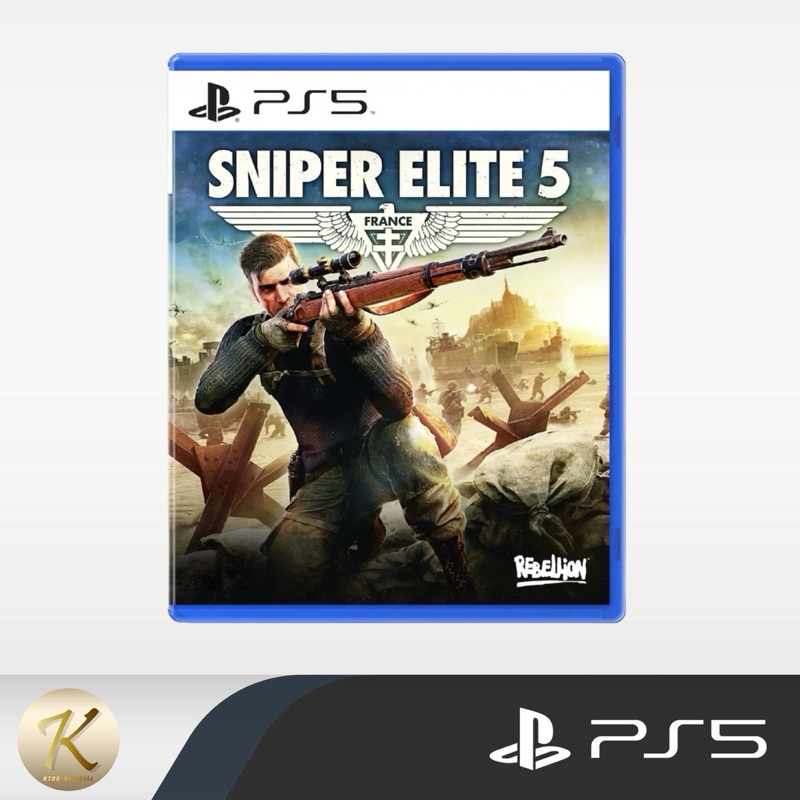 แผ่นเกมส์ PS5 : SNIPER ELITE 5 (สไนเปอร์ อีลีต ) 📍(มือ1 / มือ2) สินค้าพร้อมจัดส่ง