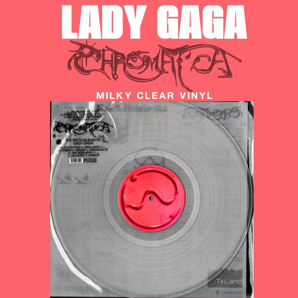 แผ่นเสียง Lady Gaga: Chromatica (Milky Clear Vinyl) (ใหม่/ซีล) ปี 2020