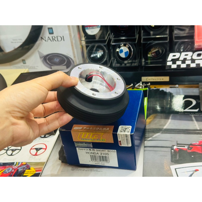 คอบาง คอพวงมาลัย WorksBell Japan ของแท้ ตรงรุ่น Honda Civic EG EF 3 door short Steering Hub boss kit