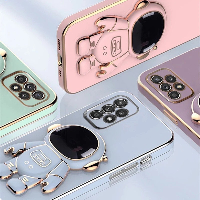 เคส อวกาศตั้งได้ ตั้งได้ สำหรับรุ่น Sumsung A55 เคสโทรศัพท์ กันกระแทก เคสนิ่ม ฝาหลัง น่ารักสวย