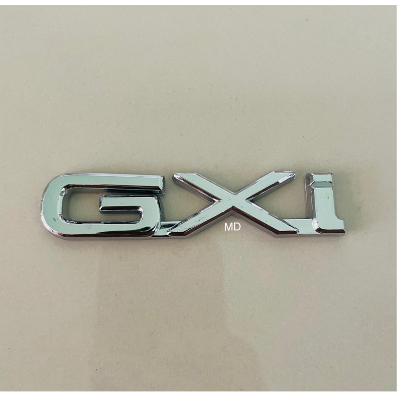 โลโก้GXI ขนาด 9x2 cm. ติดTOYOTA , โตโยต้า