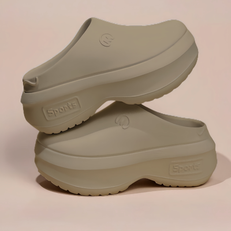 Tikp5 [จัดส่งด่วน 1-3 วัน]🚀รองเท้าแตะ รองเท้าคัทชูผู้หญิง นุ่มสบายเท้า ผู้หญิง เหมาะกับฤดู น้ำตาล